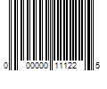 Barcode Image for UPC code 000000111225