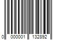 Barcode Image for UPC code 0000001132892