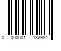 Barcode Image for UPC code 0000001132984