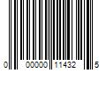 Barcode Image for UPC code 000000114325