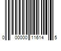 Barcode Image for UPC code 000000116145