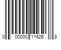 Barcode Image for UPC code 000000116268