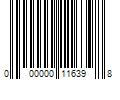 Barcode Image for UPC code 000000116398