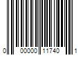 Barcode Image for UPC code 000000117401