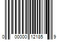 Barcode Image for UPC code 000000121859