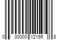 Barcode Image for UPC code 000000121958