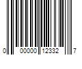 Barcode Image for UPC code 000000123327