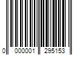 Barcode Image for UPC code 0000001295153