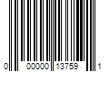 Barcode Image for UPC code 000000137591