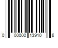 Barcode Image for UPC code 000000139106