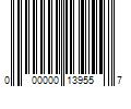 Barcode Image for UPC code 000000139557