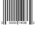 Barcode Image for UPC code 000000140362