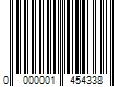 Barcode Image for UPC code 0000001454338