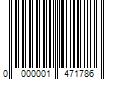 Barcode Image for UPC code 0000001471786