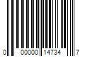 Barcode Image for UPC code 000000147347