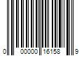 Barcode Image for UPC code 000000161589