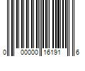 Barcode Image for UPC code 000000161916