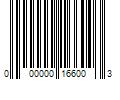 Barcode Image for UPC code 000000166003