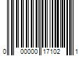 Barcode Image for UPC code 000000171021