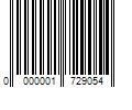 Barcode Image for UPC code 0000001729054