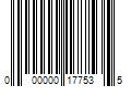 Barcode Image for UPC code 000000177535