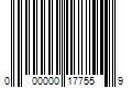 Barcode Image for UPC code 000000177559