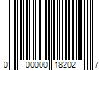 Barcode Image for UPC code 000000182027