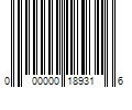 Barcode Image for UPC code 000000189316