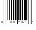 Barcode Image for UPC code 000000200271