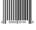 Barcode Image for UPC code 000000201445