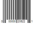 Barcode Image for UPC code 000000205221