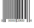 Barcode Image for UPC code 000000205306