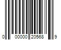 Barcode Image for UPC code 000000205689