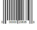 Barcode Image for UPC code 000000206358