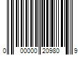 Barcode Image for UPC code 000000209809