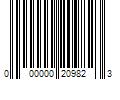 Barcode Image for UPC code 000000209823