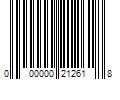 Barcode Image for UPC code 000000212618