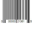 Barcode Image for UPC code 000000213615