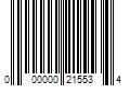 Barcode Image for UPC code 000000215534