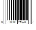 Barcode Image for UPC code 000000215787