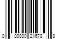 Barcode Image for UPC code 000000216708