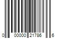 Barcode Image for UPC code 000000217866