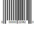 Barcode Image for UPC code 000000220620