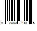 Barcode Image for UPC code 000000221405