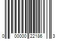 Barcode Image for UPC code 000000221863