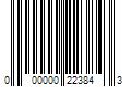 Barcode Image for UPC code 000000223843