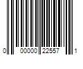 Barcode Image for UPC code 000000225571