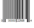 Barcode Image for UPC code 000000225854