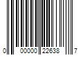 Barcode Image for UPC code 000000226387