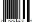 Barcode Image for UPC code 000000227070